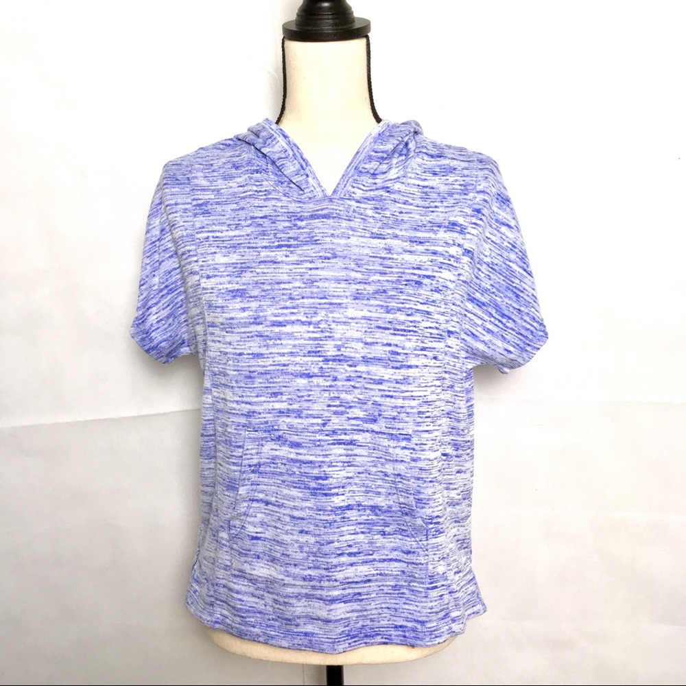 Athleta · Girl Hooded Short Sleeve Sweatshirt XL